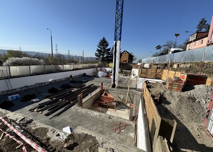 Rezidence nad Berounkou - průběh výstavby