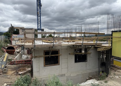 Rezidence nad Berounkou - průběh výstavby