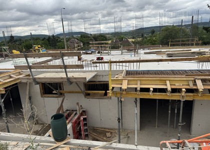 Rezidence nad Berounkou - průběh výstavby