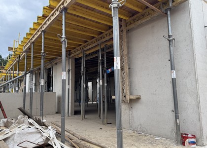 Rezidence nad Berounkou - průběh výstavby