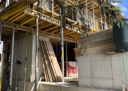 Rezidence nad Berounkou - průběh výstavby