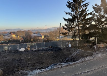 Rezidence nad Berounkou - průběh výstavby